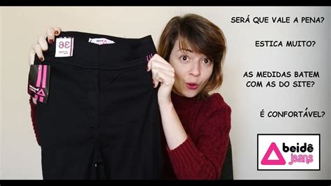 calça beide jeans é boa